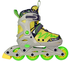 Lemon Twist Adjustable Inline Skates | Connie's Skate Place